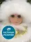 Снегурочка Русская Краса в белой с золотом шубе и шапке 40 см., Christmas DeLuxe (84664)