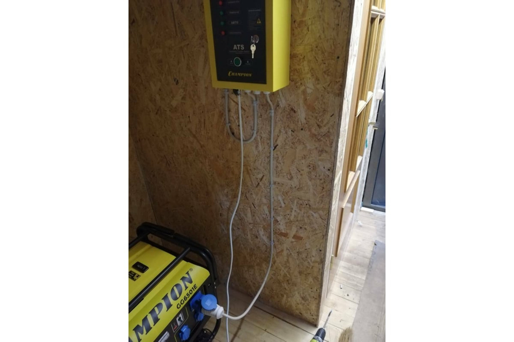 Генератор CHAMPION GG6501E+ATS