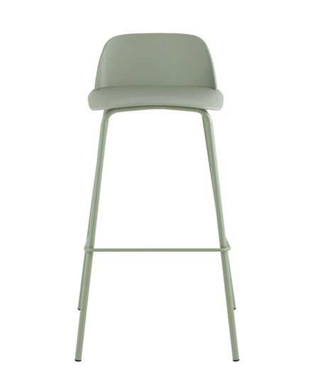 Стул барный Mist серо-зеленый 4 шт