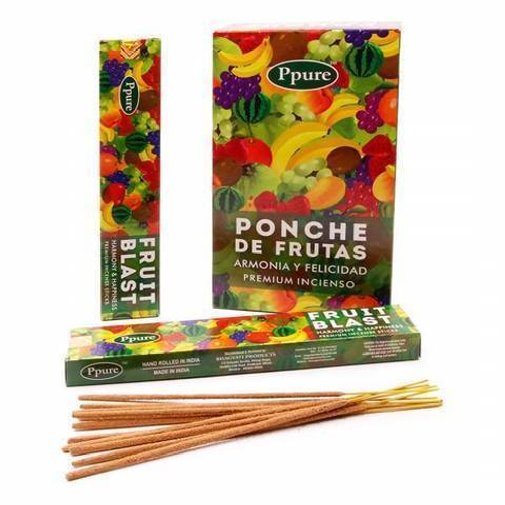 Ppure Fruit Blast Благовоние-масала Фруктовый Взрыв, 15 г