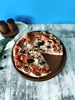 Доска подставка под пиццу деревянная