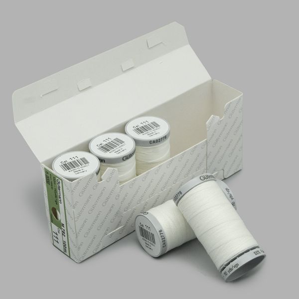 Нитки суперкрепкие Gutermann Extra Strong M782 №40 (100 метров), 5 кат. | _111 айвори