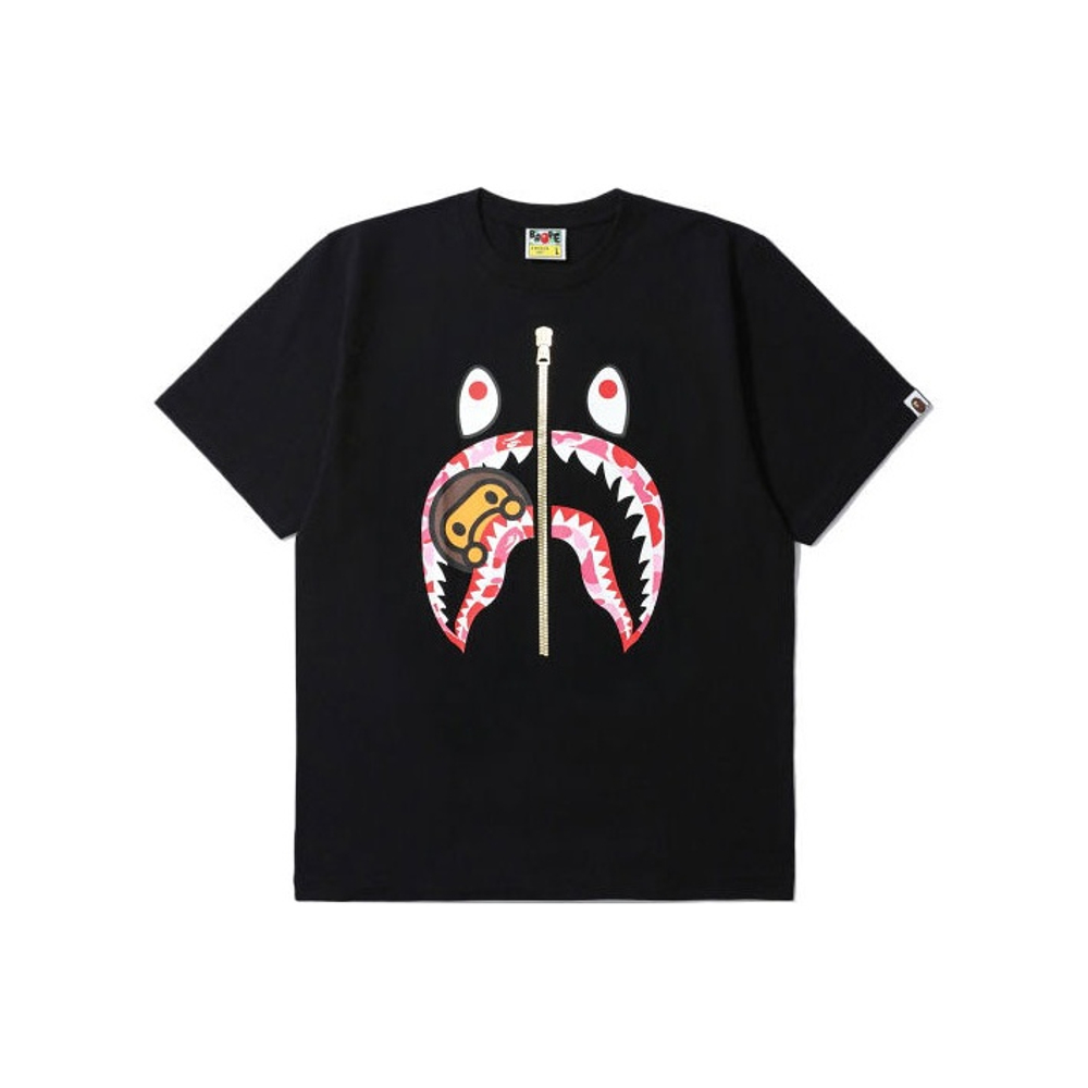 A Bathing Ape Abc Camo Milo Shark Tee