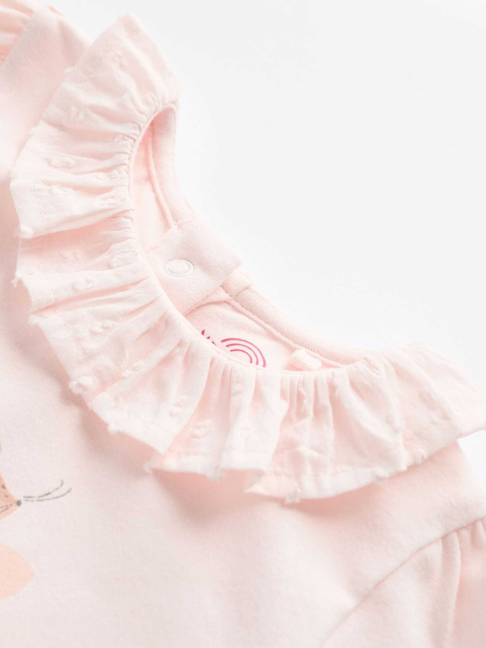 Лонгслив и легинсы в комплекте для малышей Next Q94-941, Розовый