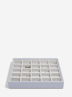 Органайзер для украшений и часов Stackers Classic Jewellery Box, 3 секции -Dove Grey & Rose (Navy Blue / темно-синий / Navy Blue / Органайзер с крышкой)