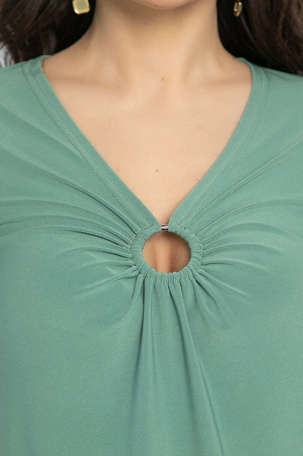 Блуза Луизиана (фисташковая) Б13238-19М LT Collection