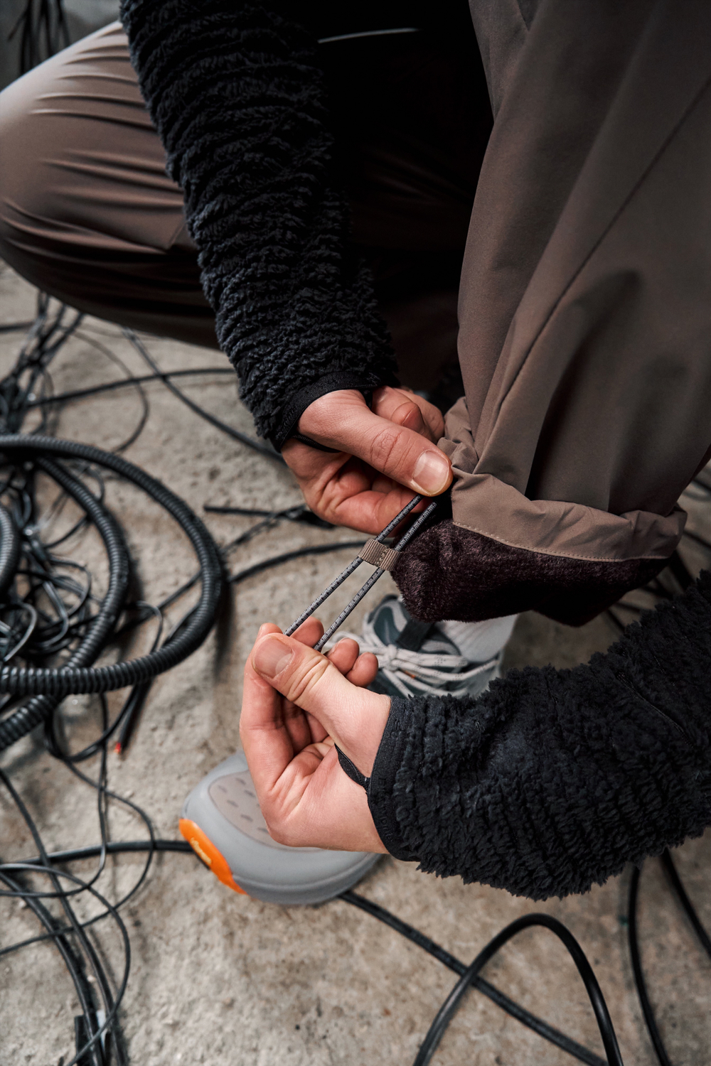 Брюки Nothomme Blue Monte Casual Fleece-Lined Pants "Eagle Feather Brown"