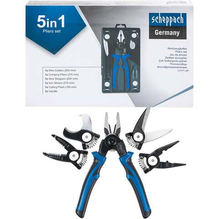 Плоскогубцы многофункциональные Scheppach 5в1 Sch-611200-6(65032)