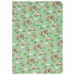 Тетради 40 л. в клетку обложка SoftTouch, НАБОР 3 шт., бежевая бумага 70 г/м2, сшивка, А5 (147х210 мм), PATTERN, BRAUBERG, 403792