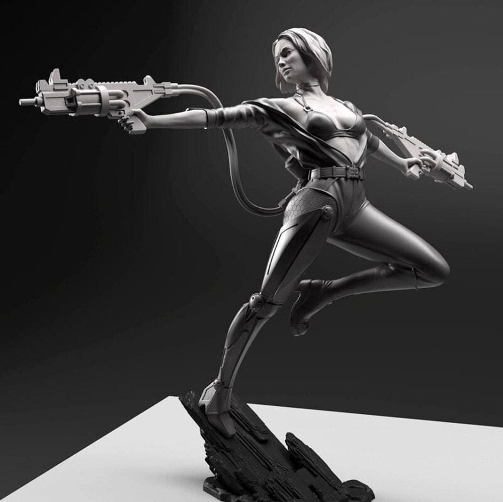 lea Cyberpunk Киберпанк  Коллекционная Фигурка Аниме