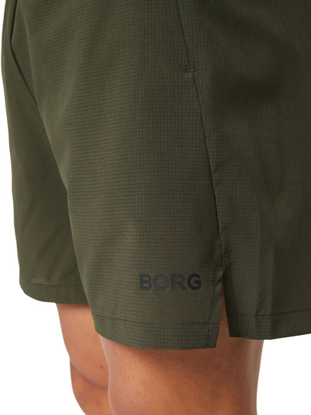 Мужские теннисные шорты Björn Borg Zip - forest night