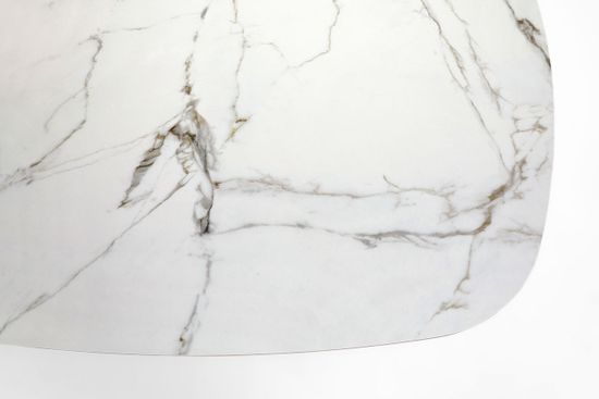 Стол Остин-М нераздвижной (дуб/т.020 меловой дуб/т.н.м.820 черная шагрень/керамика 2 50 равена)