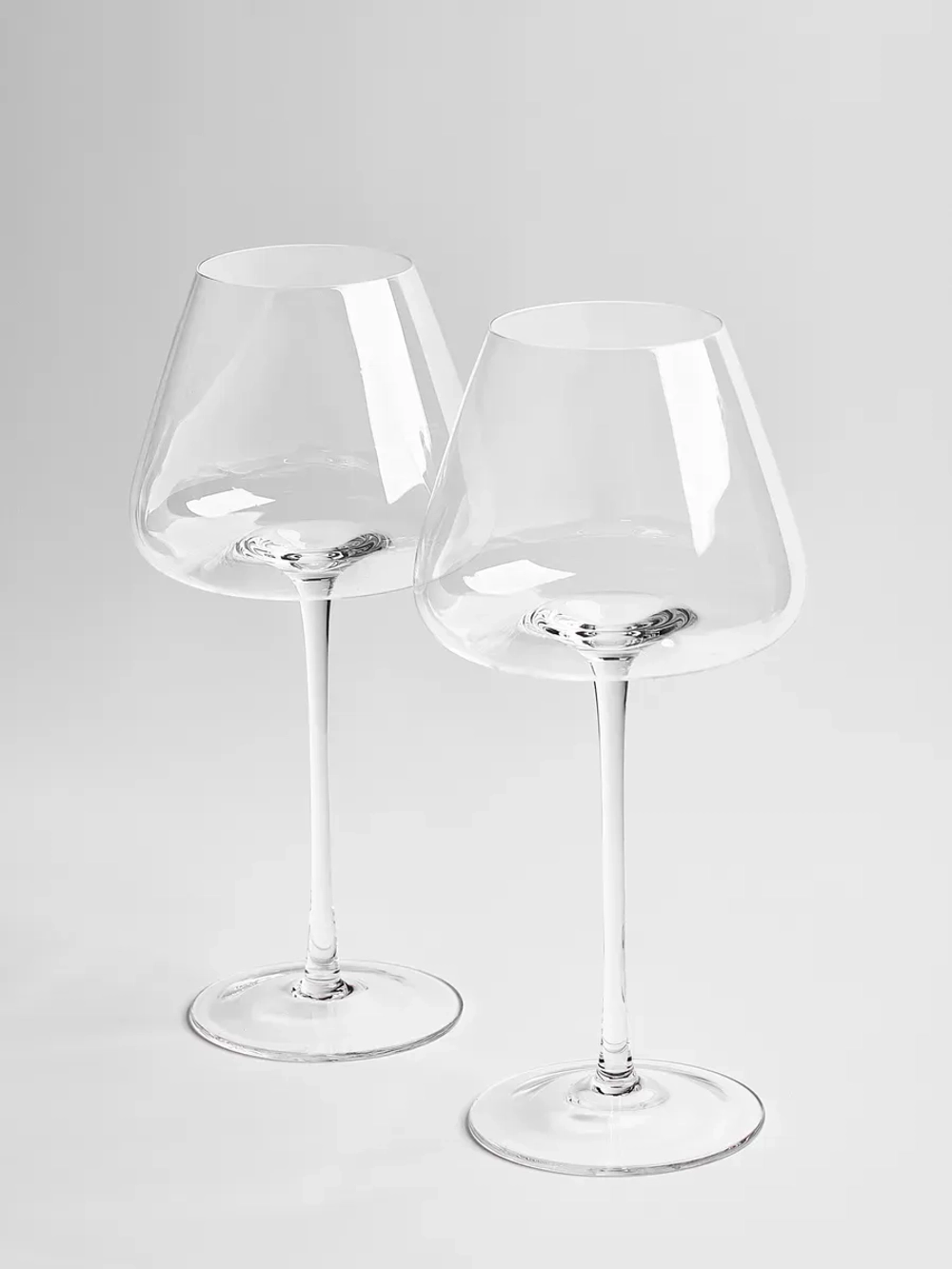 Набор бокалов для вина на длинной ножке 2 шт 720 мл