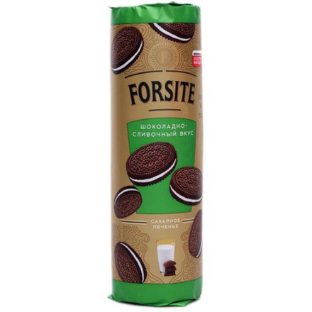 Печенье-сахарное Forsite Шоколадно-сливочный вкус 220 гр