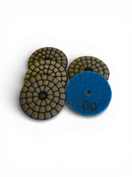 Алмазный шлифовальный круг для гравера (черепашка) для сухой и мокрой шлифовки Ø50мм P60