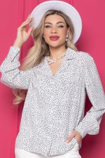 Блуза "Прима" (белая) Б8725 LT Collection