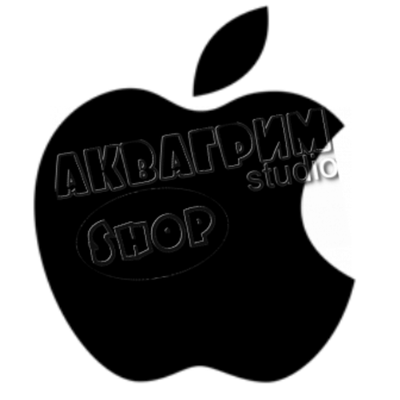 Трафарет для блеск тату "Яблоко