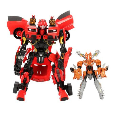 Трансформер-робот, коробка YND666-65