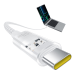 USB-C Кабель Baseus Gem Charging+Data 100W 1m - Moon White