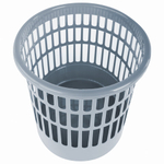 Корзина для бумаг STAFF "Basic" сетчатая, 9,5 л, серая