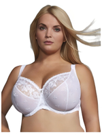 Бюстгальтер больших размеров Brilliant Kris Line Белый 75G