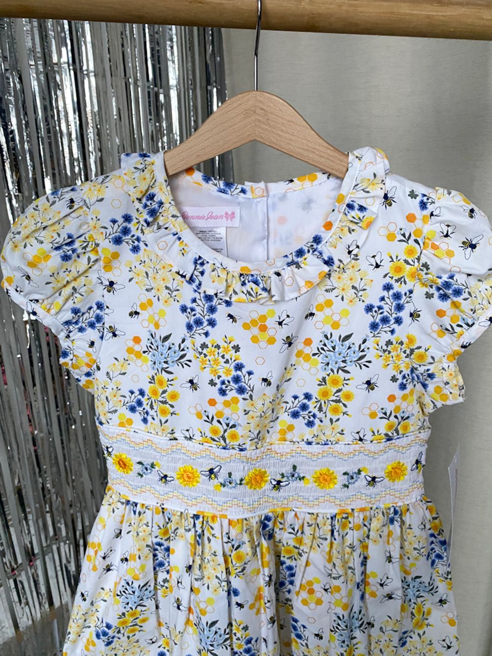 Новое хлопковое платье Bonnie Jean, 140