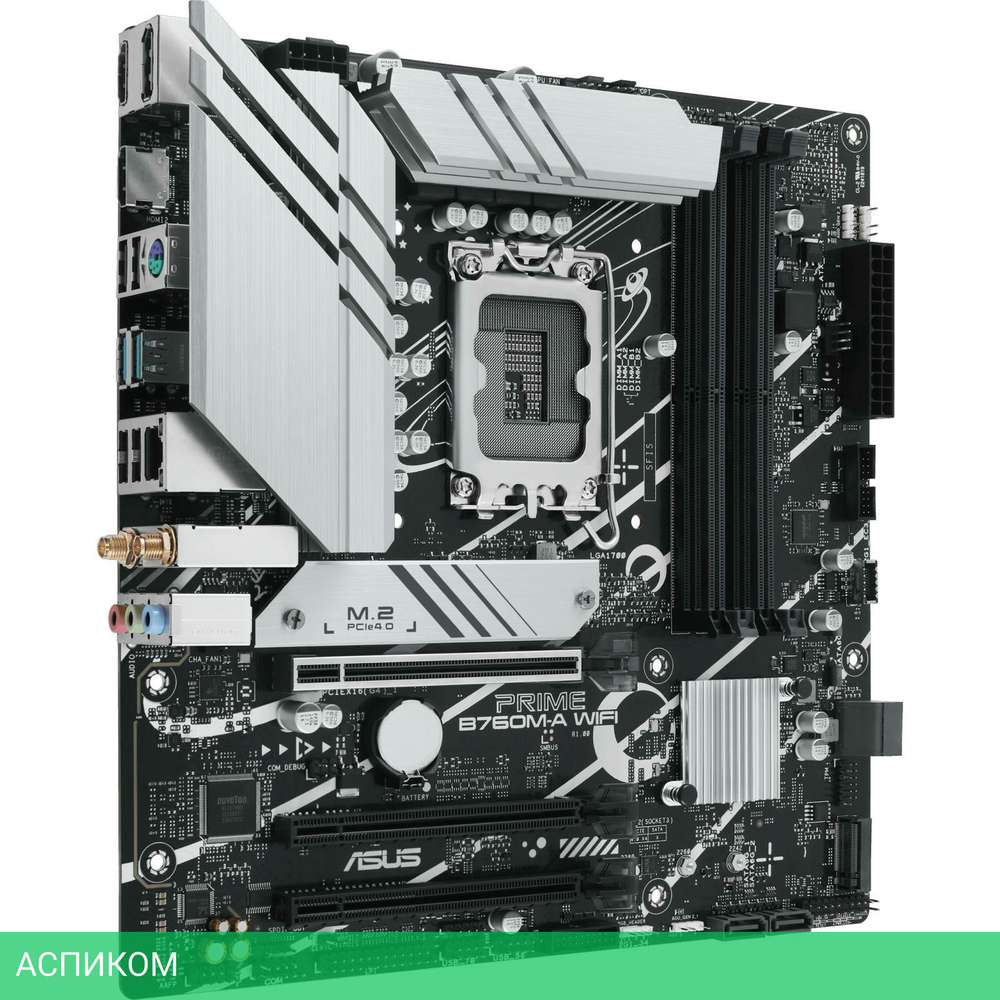 Материнская плата ASUS Prime B760M-A WiFi (90MB1EL0-M1EAY0)