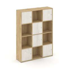 Locker plus Комплект №6 LK.K-006 Тиквуд Светлый/Дуб Наварра 1188*350*1593