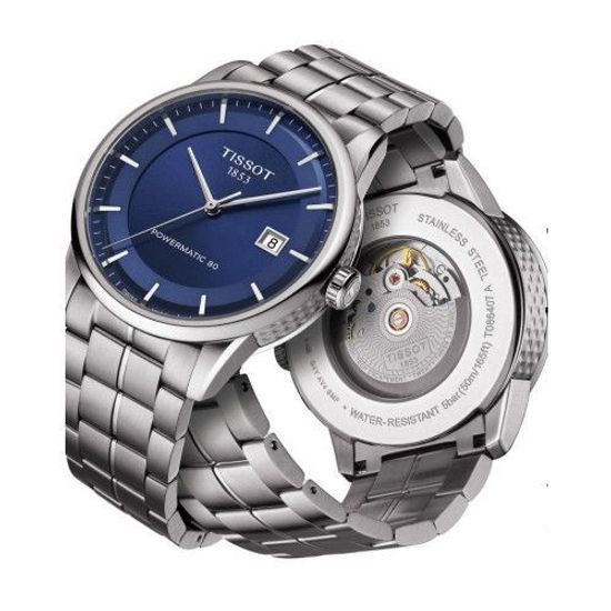 Мужские швейцарские наручные часы Tissot Luxury Powermatic T086.407.11.041.00