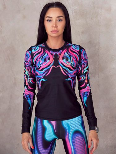 Short Rashguard Zebra