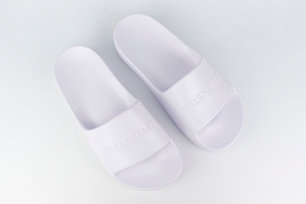Шлепанцы Balenciaga Chunky Slide White