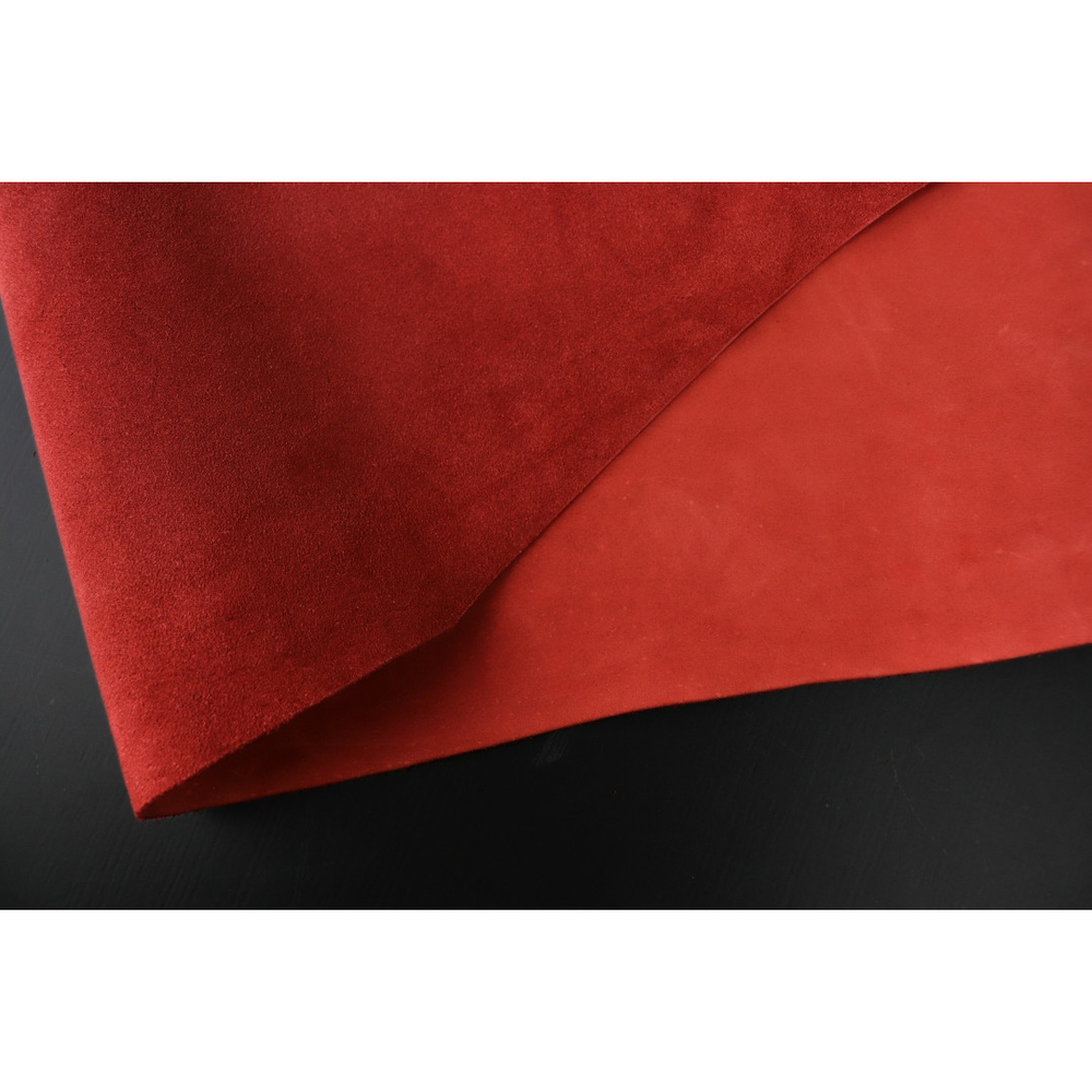 1,2-1,4 Кожа Нубук Крумбош Красный ⠀