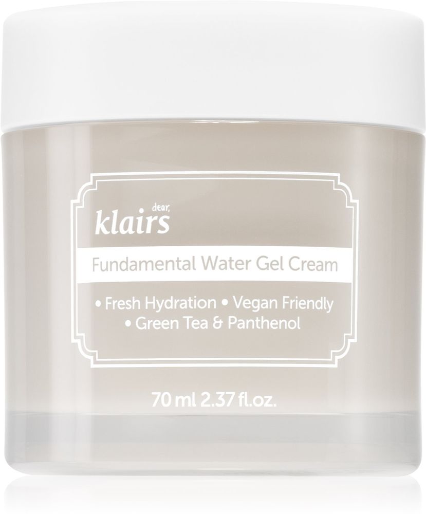 Klairs увлажняющий гель-крем для лица Fundamental Water Gel Cream