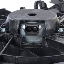Вентилятор радиатора в сборе (с резистором) RENAULT Duster 2011-2015 GANZ GIC06542