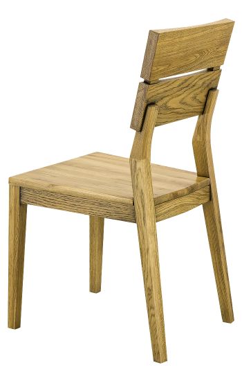 Стул Кёльн (дуб/тон Светлый дуб с черной патиной 004/жесткое сиденье)