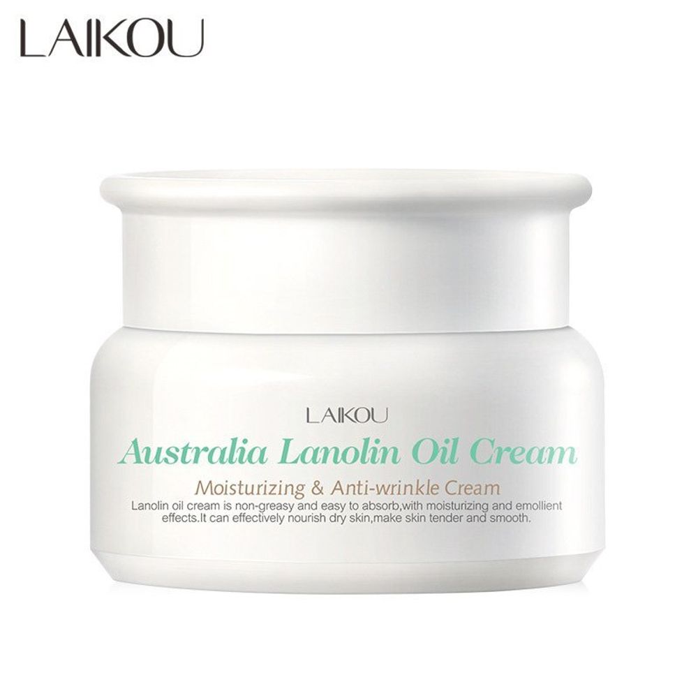 Увлажняющий и питательный крем для лица LAIKOU Lanolin Oil Cream, 35 гр.