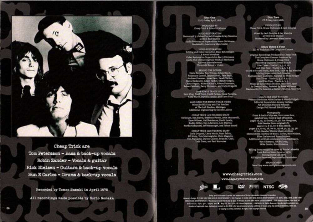 Cheap Trick / Budokan! (30th Anniversary Deluxe Collector's Edition)(3CD+DVD)
