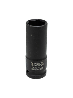 Головка ударная глубокая тонкостенная 21мм 6гр. 1/2'' RockForce##Rock FORCE RF-4458521TH