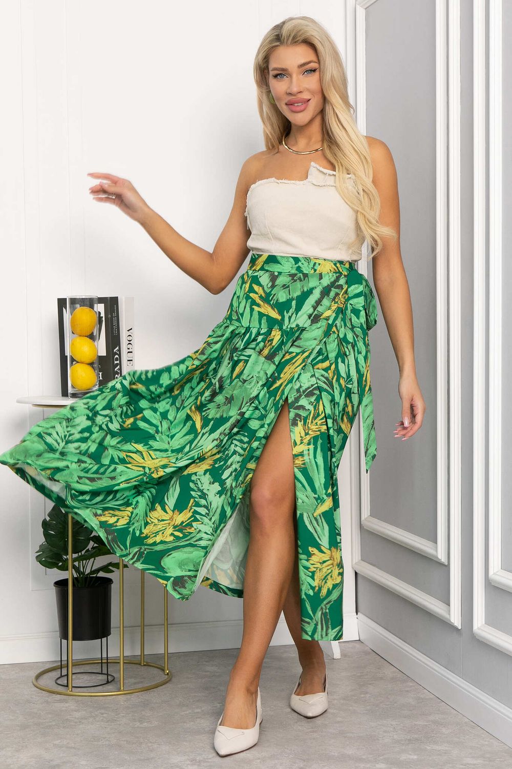 Юбка Марьям (зеленая) Ю13684-23М LT Collection