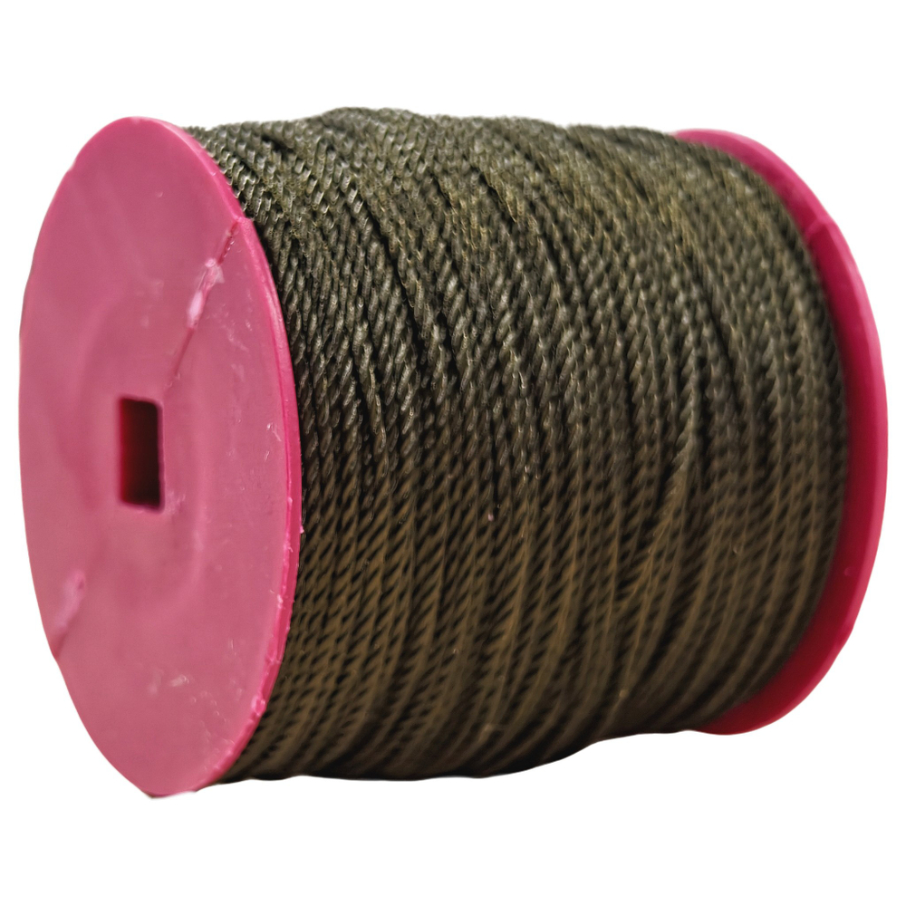 Нить капрон 70м 1.2мм, черная