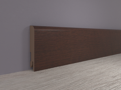 Плинтус МДФ ламинированный Лука Пл 80 МДФ.2400.24010 дуб дакота тёмный 16x80х2400 мм