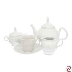 Чайный сервиз ведерка Bernadotte Недекорированный 6 персон 17 предметов (чашка ведерко)