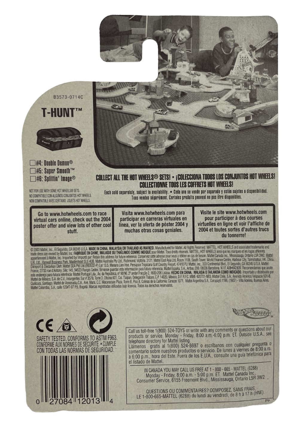 Hot Wheels Treasure Hunt Double Demon (2004)