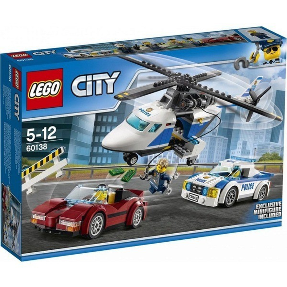 LEGO City: Стремительная погоня 60138 — Police High-speed Chase — Лего Сити Город