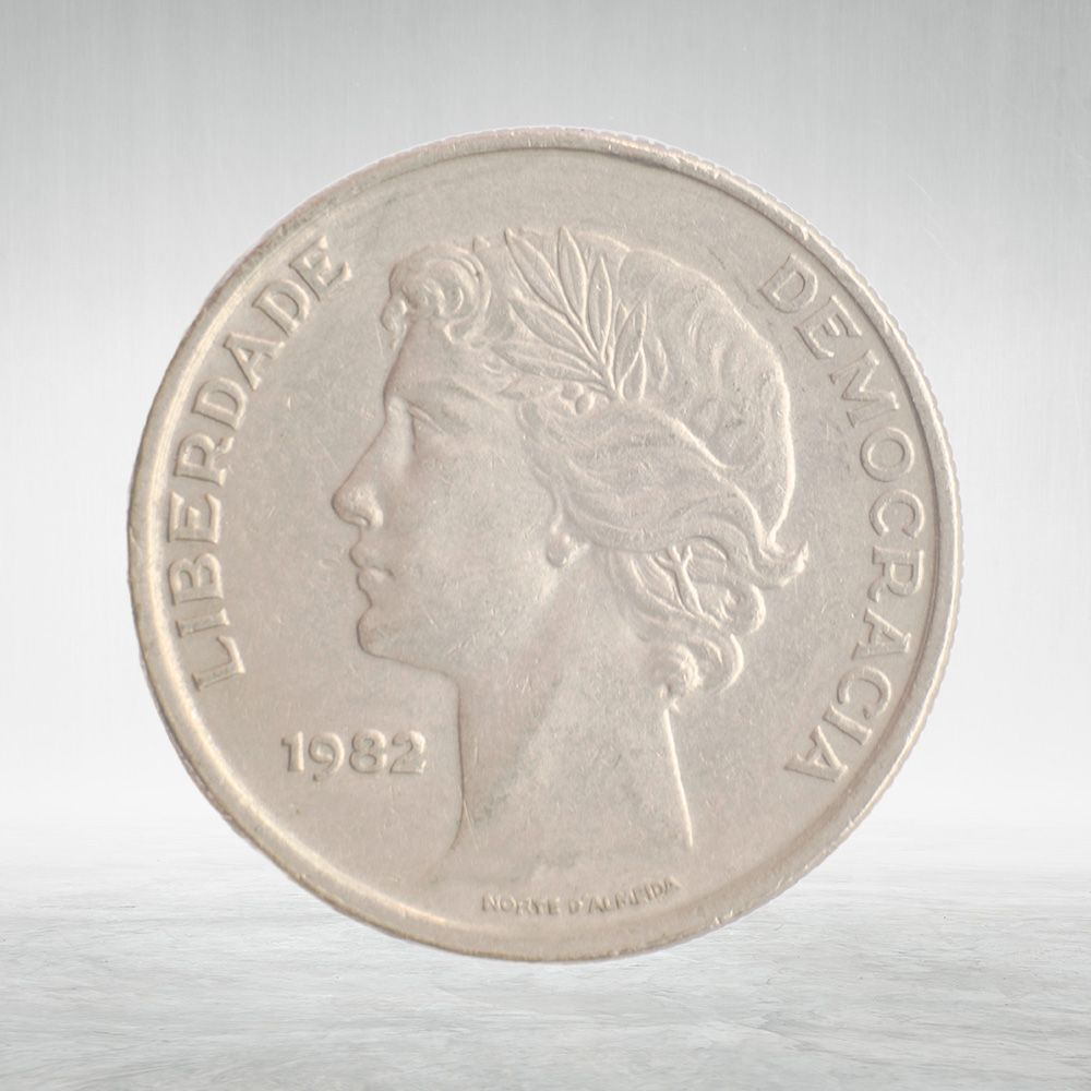 Portugal, 25 Escudos, 1982, VF
