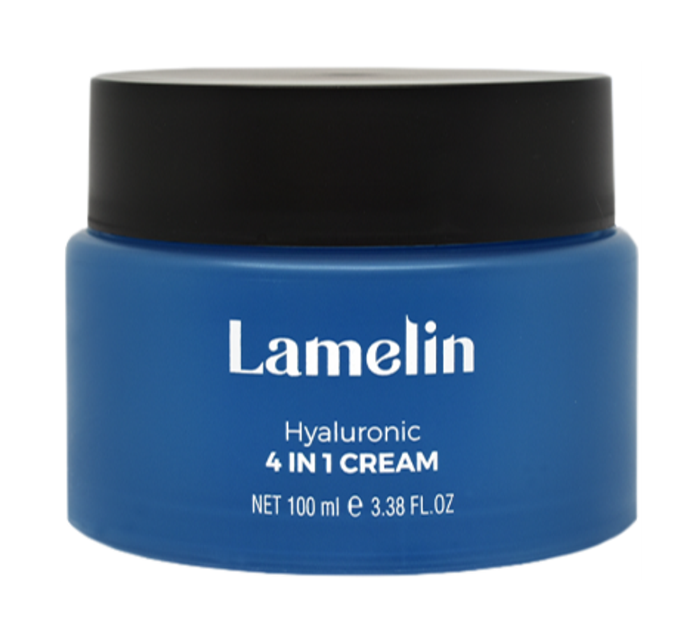 Крем с гиалуроновой кислотой 4 in 1 Lamelin 100ml