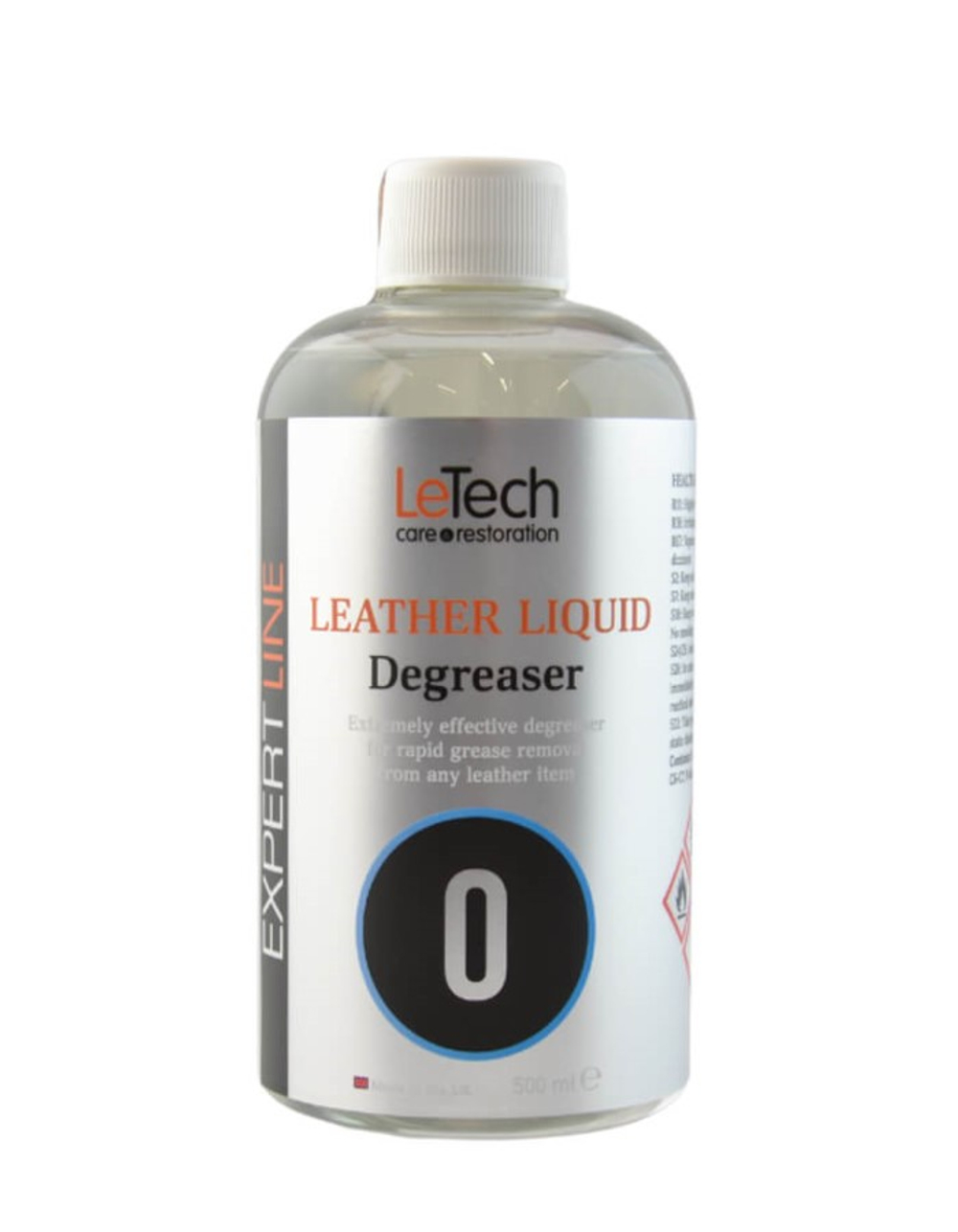 LeTech Expert Line Средство для удаления жира с кожи (Liquid Leather Degreaser) 500мл