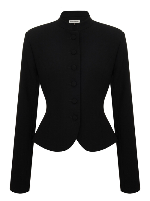 Жакет lady di, черный