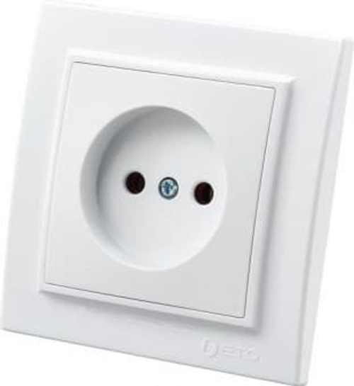 ZERA Розетка бел 700 0200 215 EGP