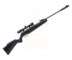 Винтовка пневматическая Remington Express Hunter +прицел, Black